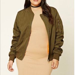 Green Bomber Jacket